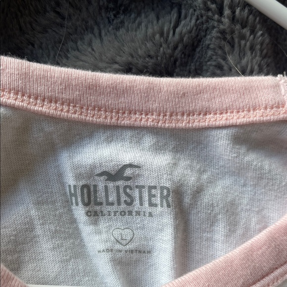 Hollister Women's Colorblock Crop Tops - Blue, Pink, Black - Picture 2 of 2